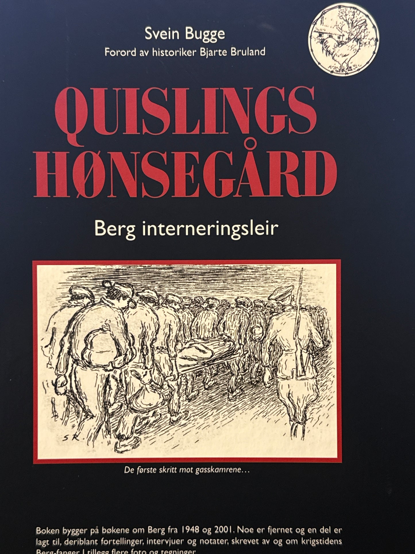 Quislings hønsegård - Innbundet