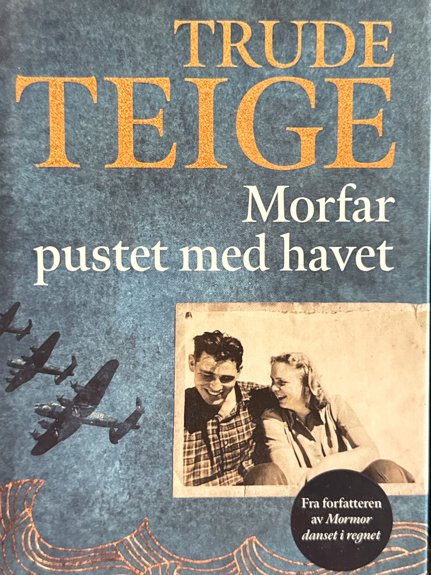 Morfar pustet med havet - Innbundet