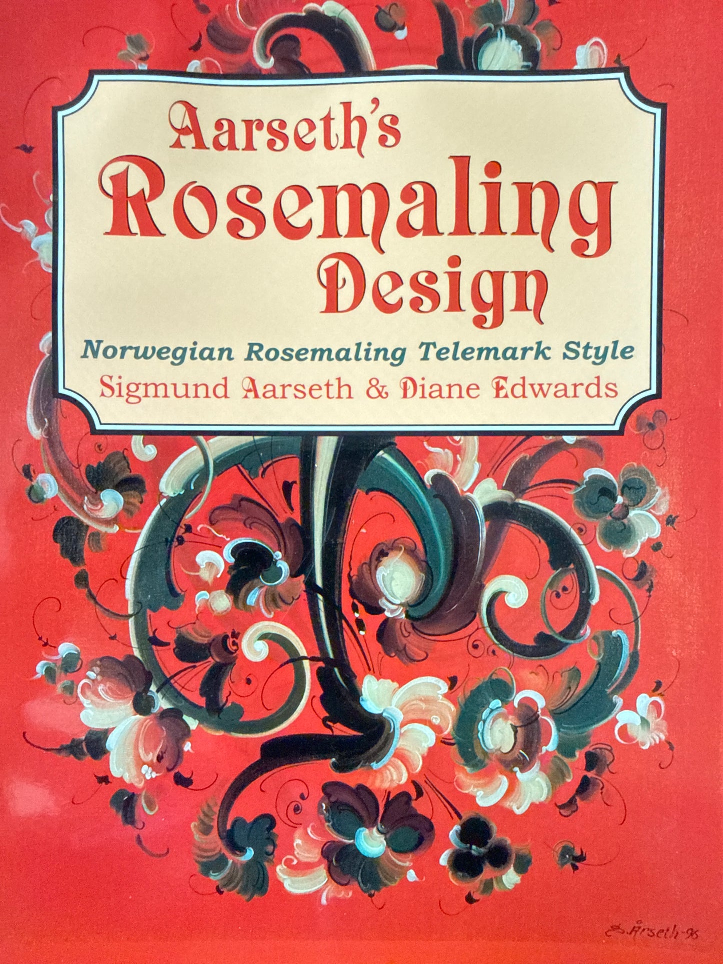 Aarseth's Rosemaling Design - Pocket