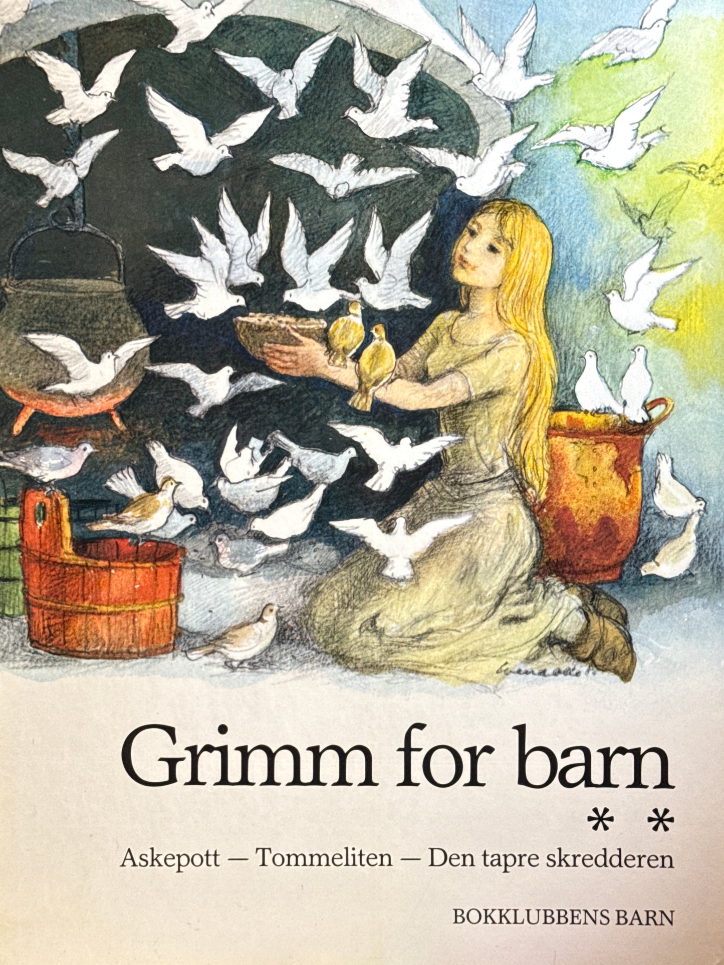 Grimm for barn - Innbundet