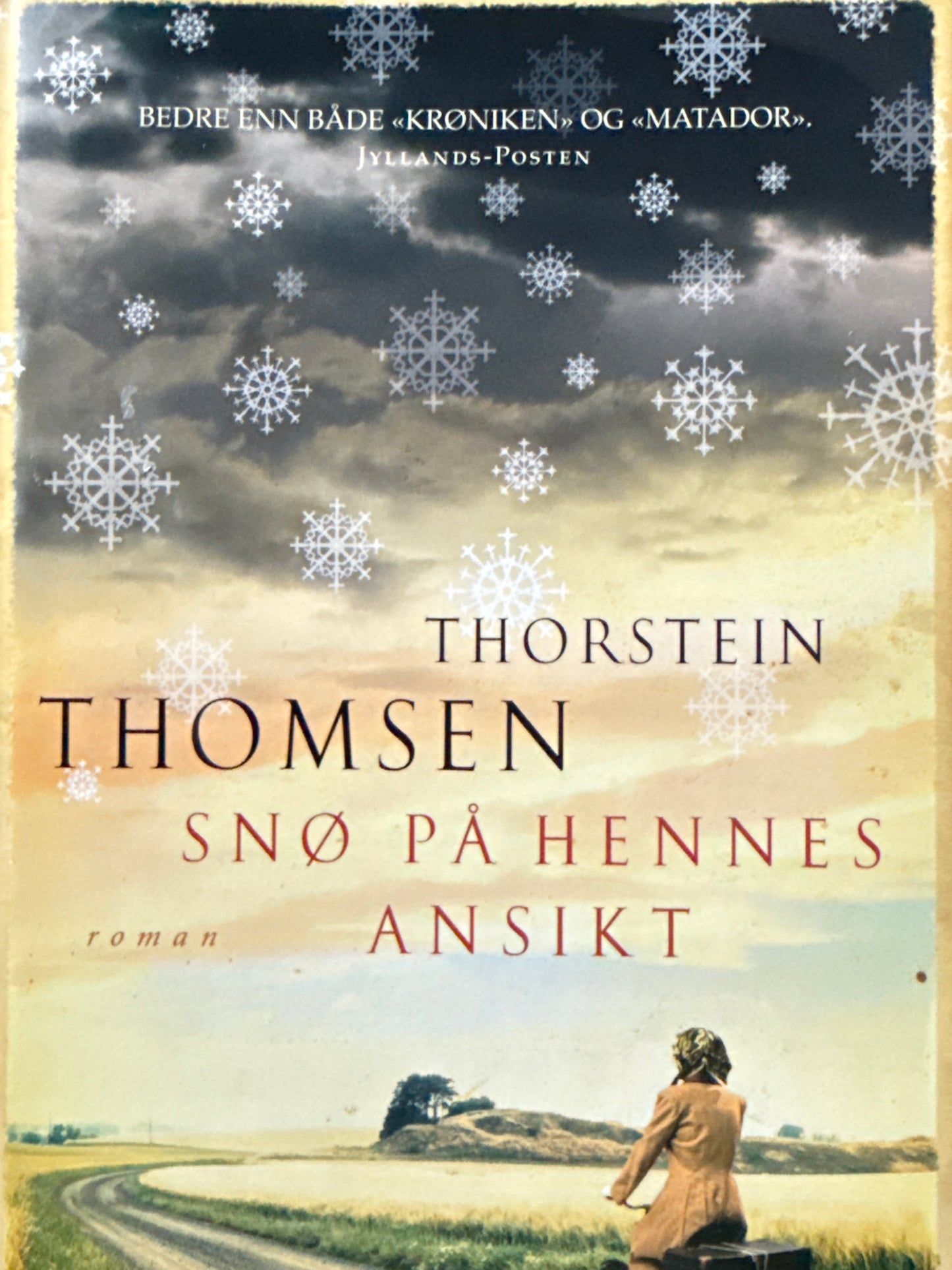 Snø på hennes ansikt - Innbundet