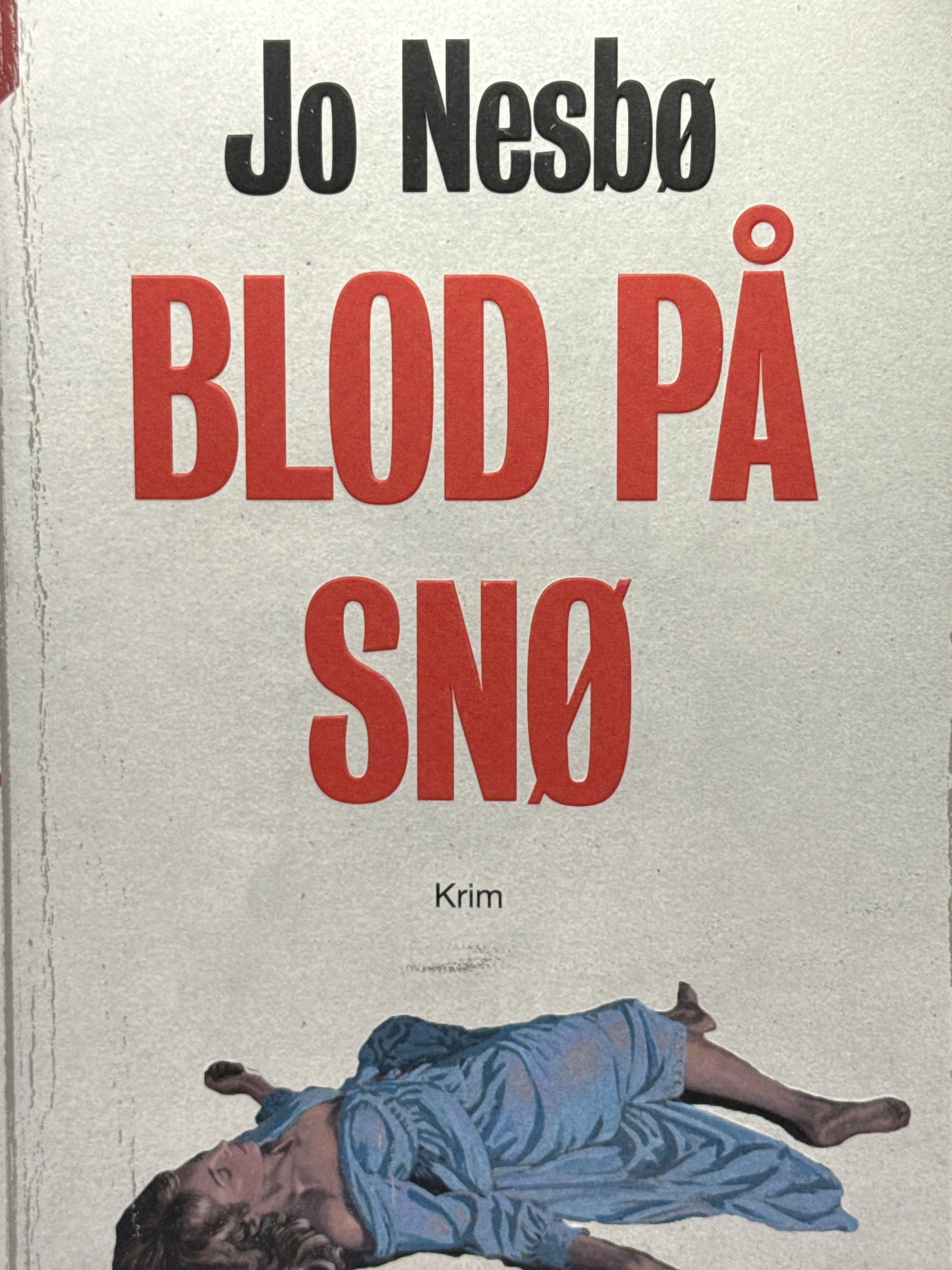 Blod på snø - Innbundet