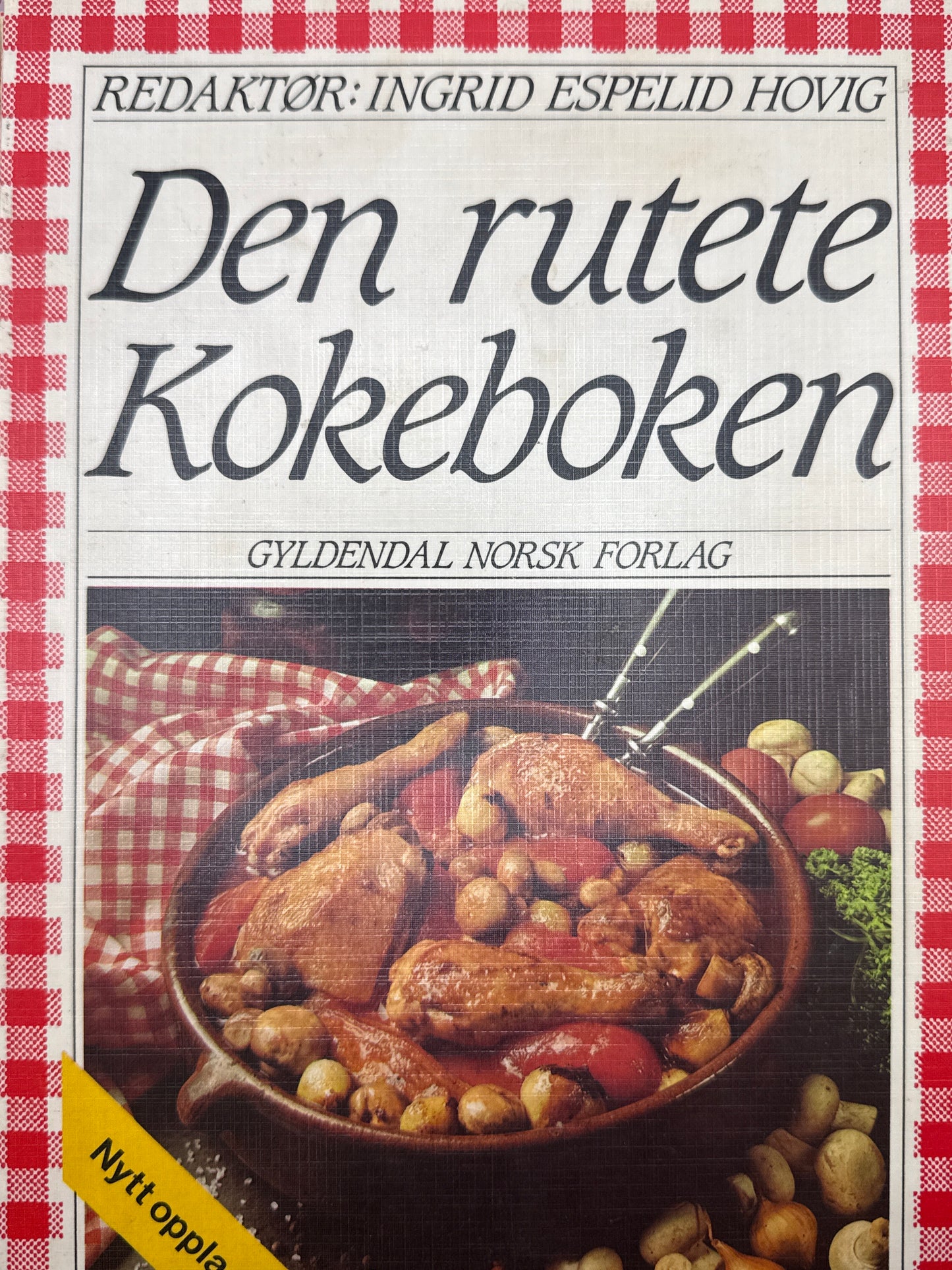 Den rutete kokeboken - Innbundet