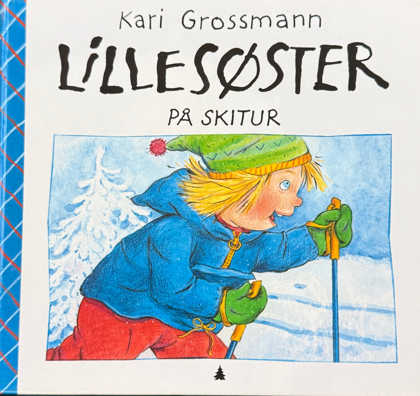 Lillesøster på skitur - Innbundet