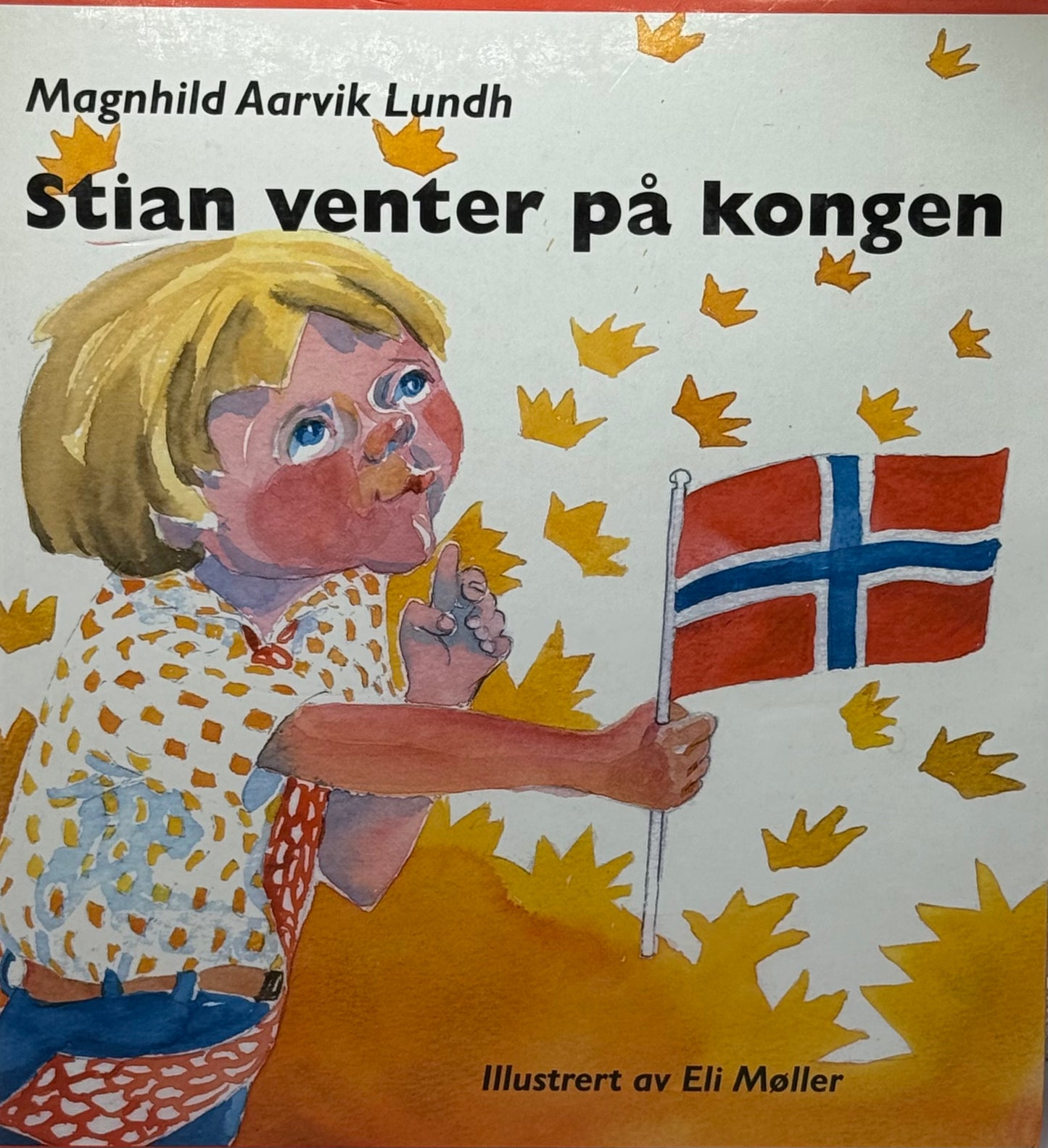 Stian venter på kongen - Innbundet