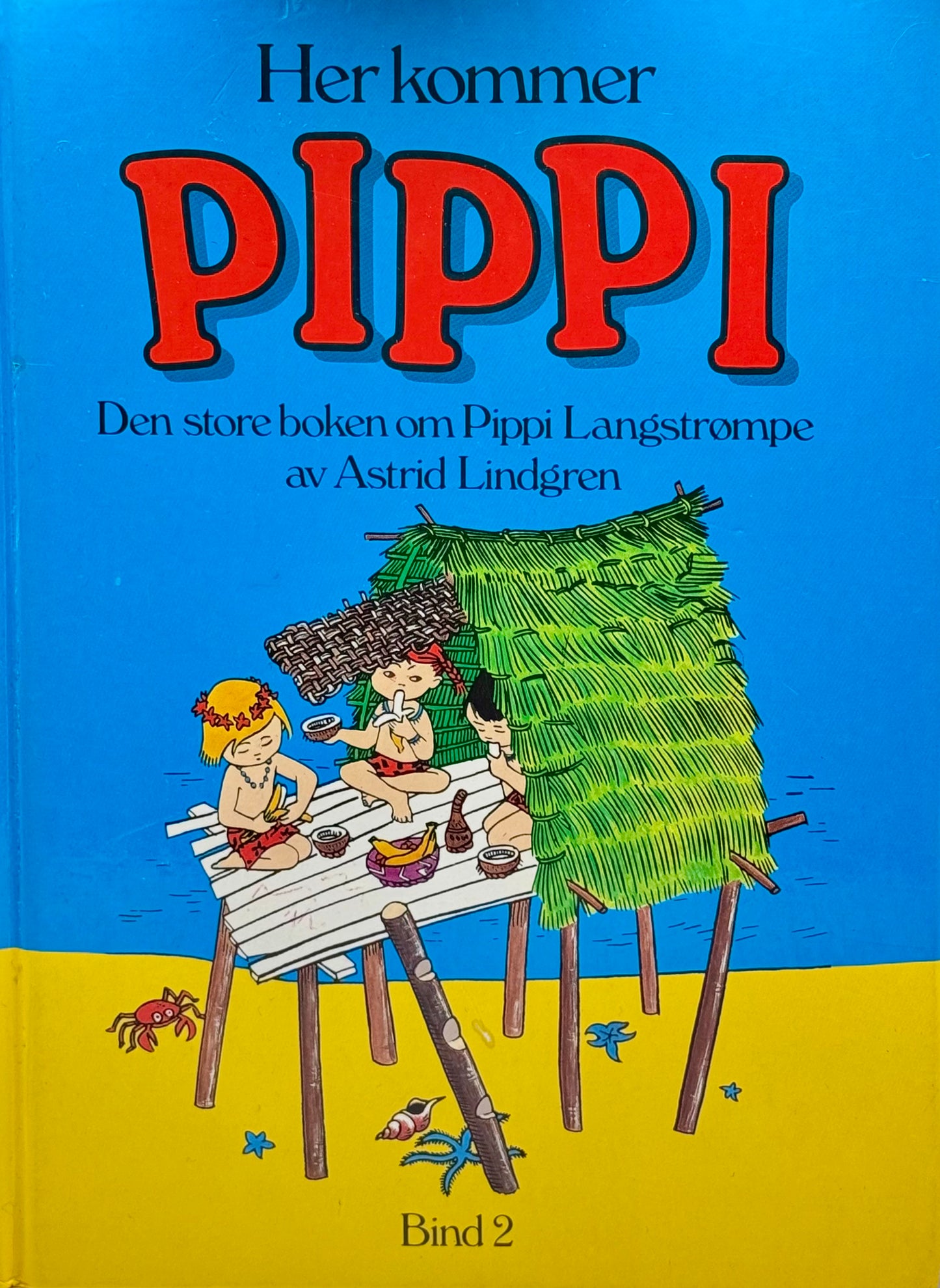 Her kommer Pippi ; bind 2 - Innbundet