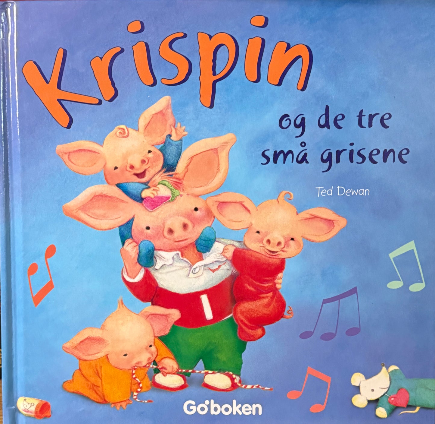 Krispin og de tre små grisene - Innbundet