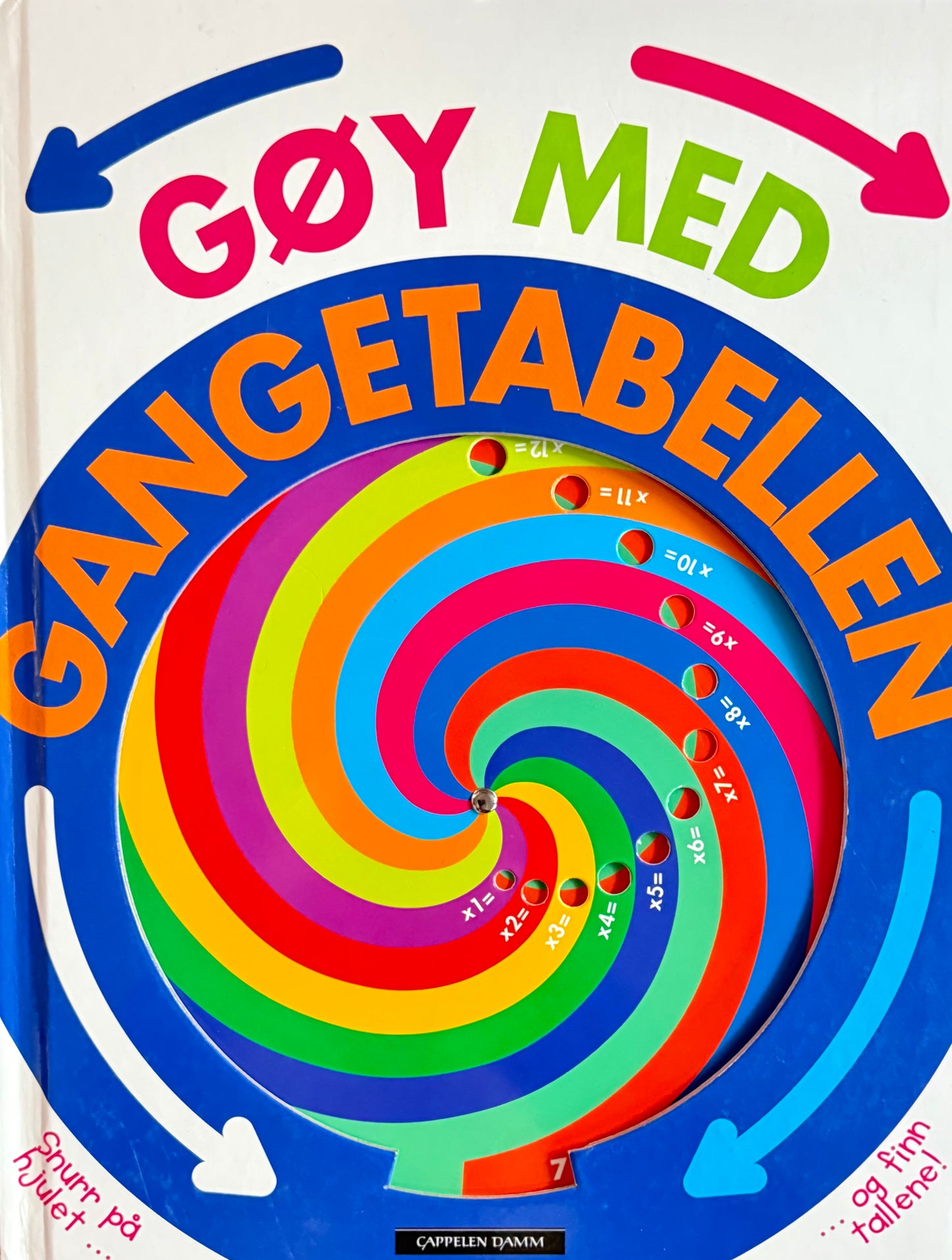 Gøy med gangetabellen - Innbundet