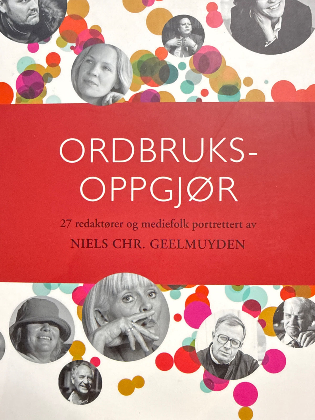 Forside av Ordbruksoppgjør av Niels Chr. Geelmuyden