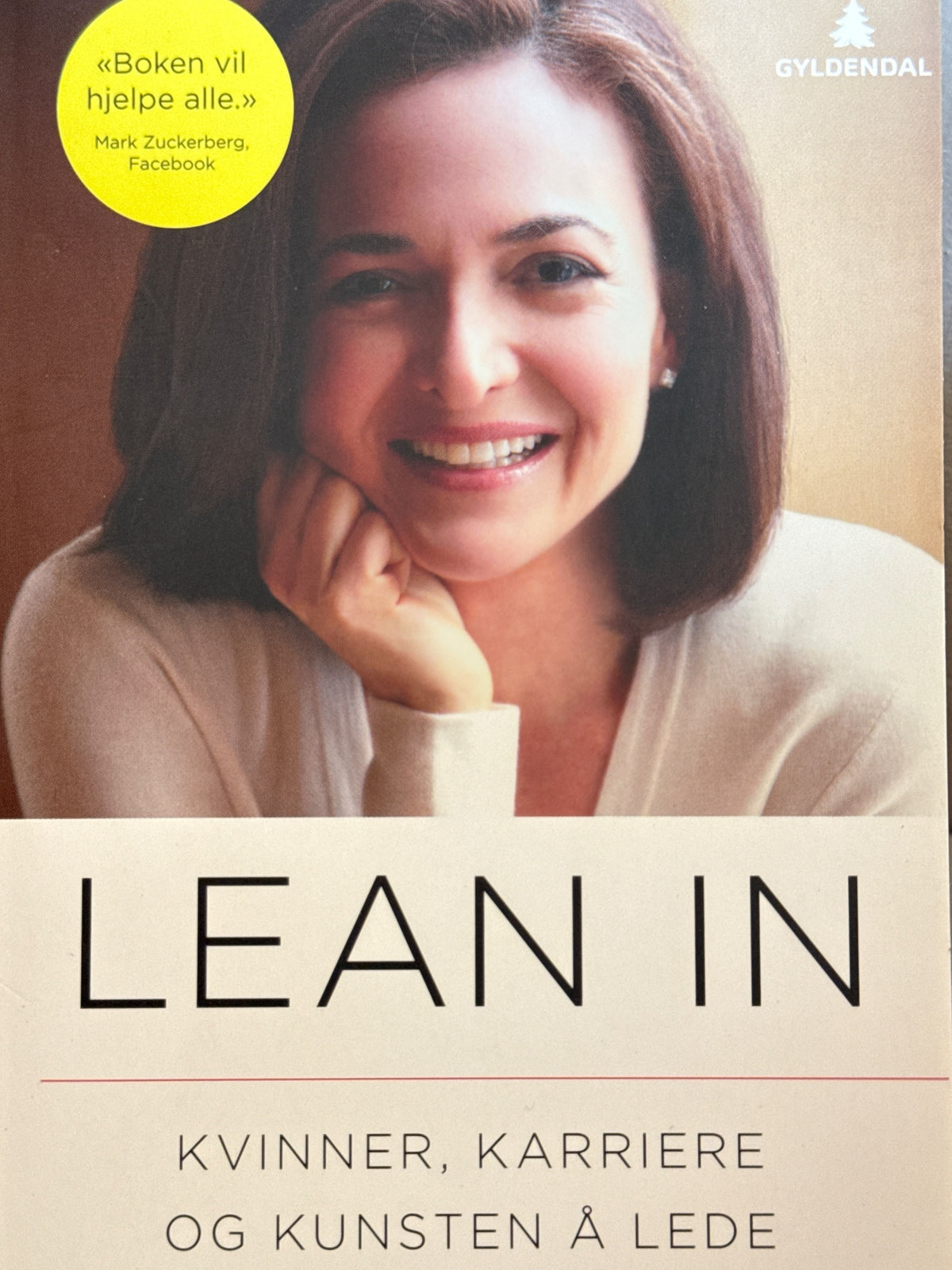 Forside av Lean In av Sheryl Sandberg
