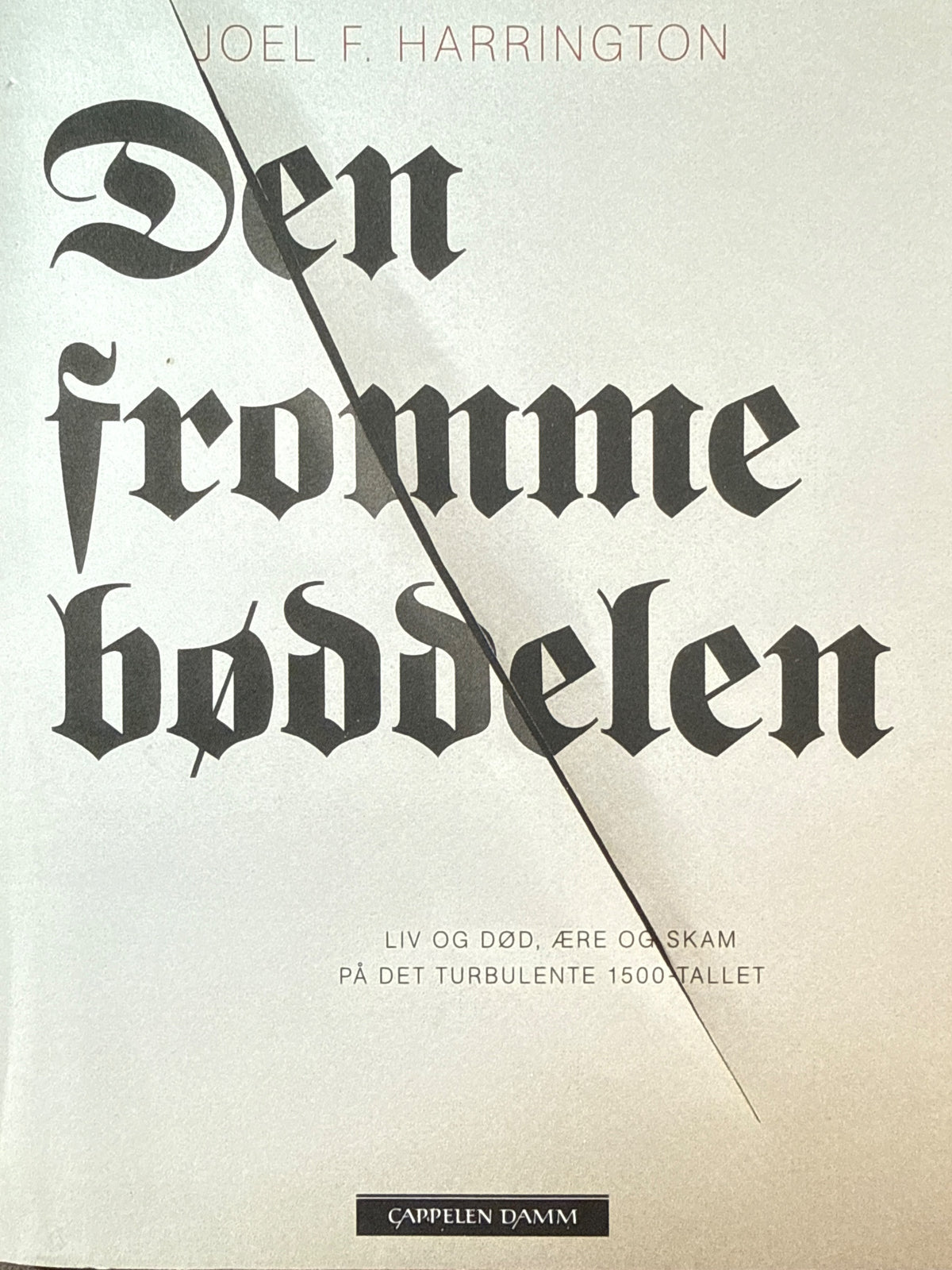 Forside av Den fromme bøddelen av Joel F. Harrington