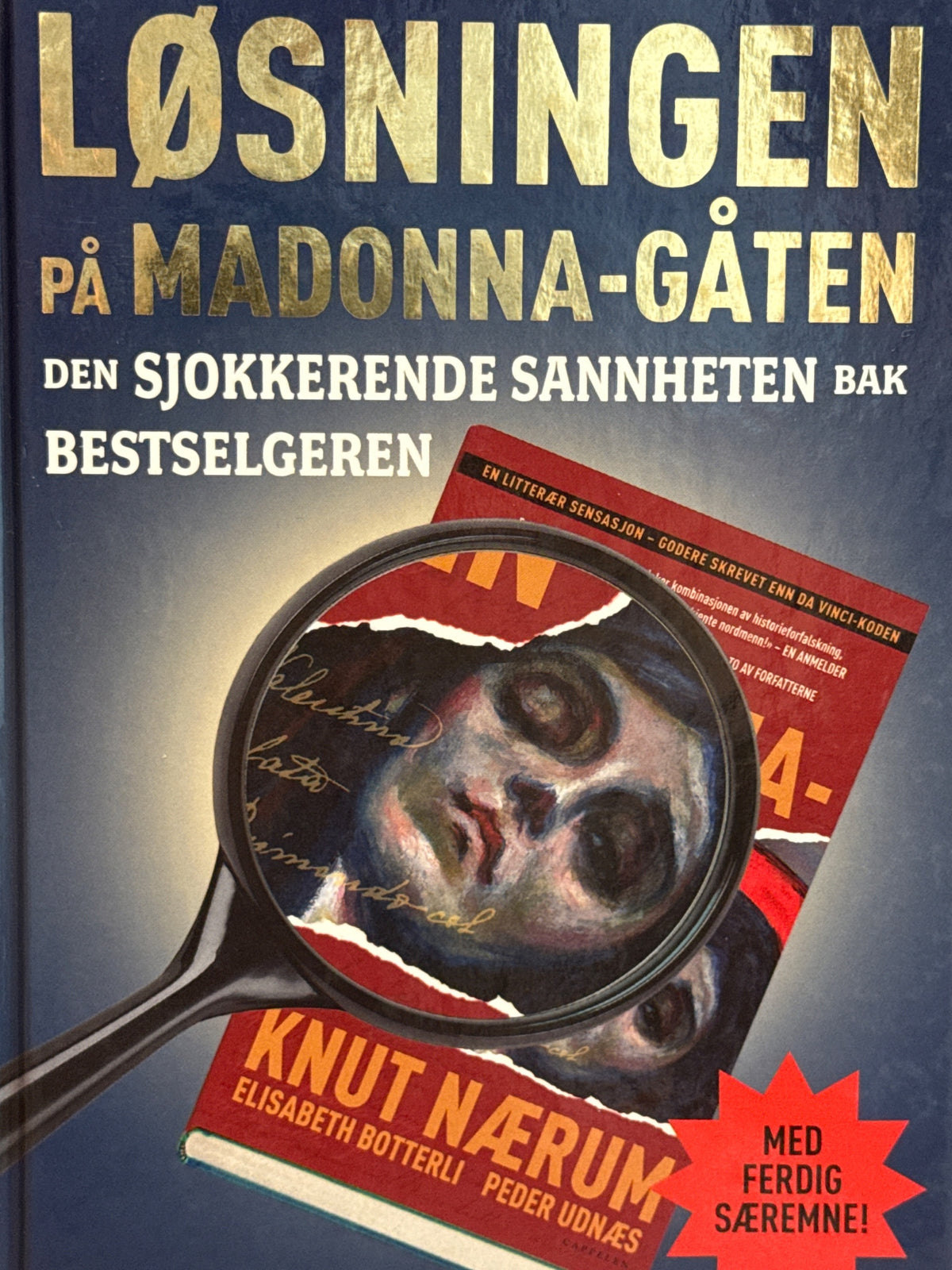 Forside av Løsningen på Madonna-gåten av Knut Nærum