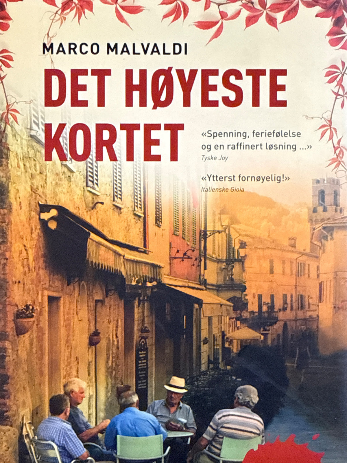 Forside av Det høyeste kortet av Marco Malvaldi