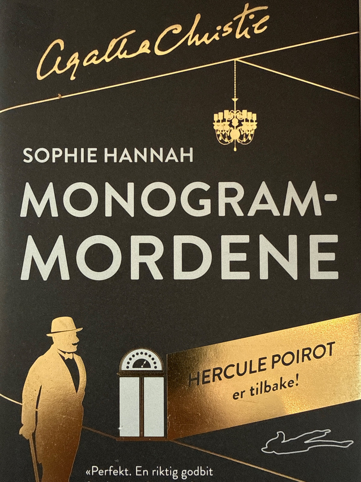 Forside av Monogram-mordene av Sophie Hannah