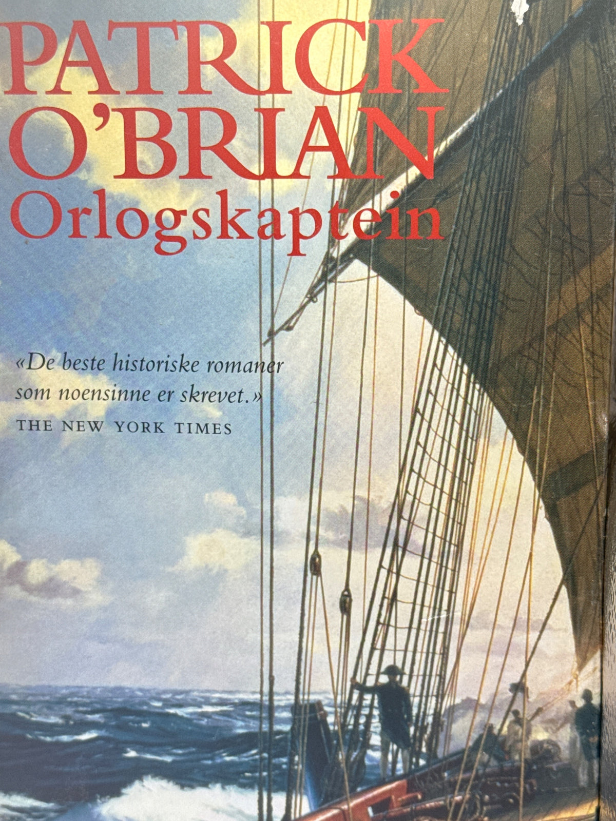 Forside av Orlogskaptein av Patrick O’Brian