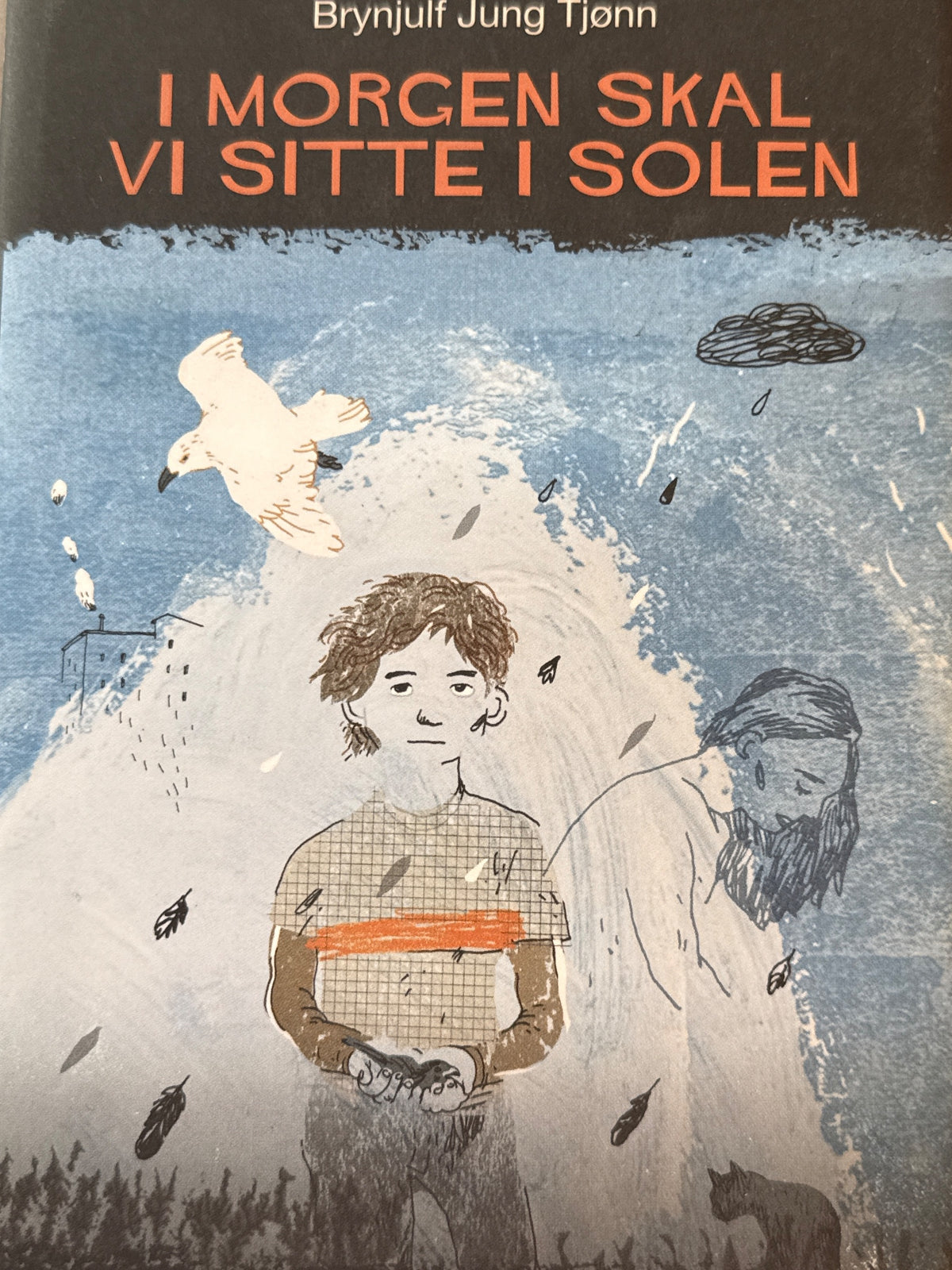 Forside av I morgen skal vi sitte i solen av Brynjulf Jung Tjønn