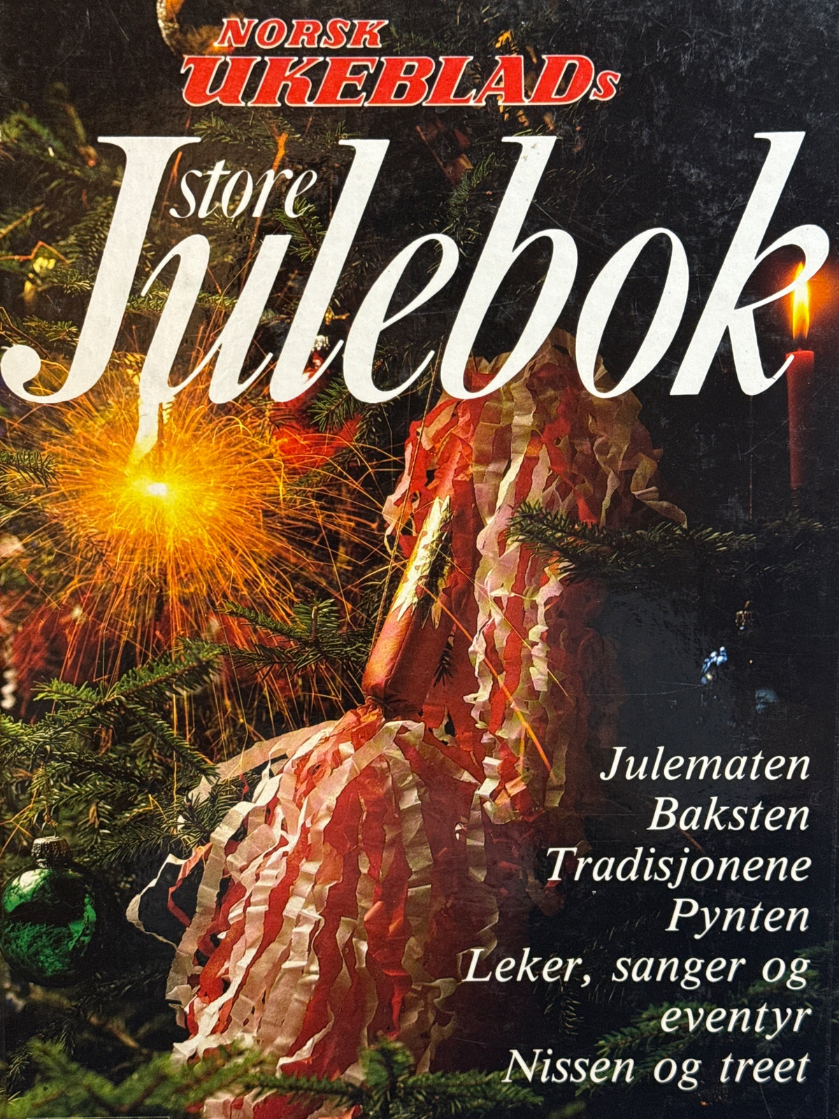 Forside av Norsk Ukeblad’s store julebok av Tone Solberg