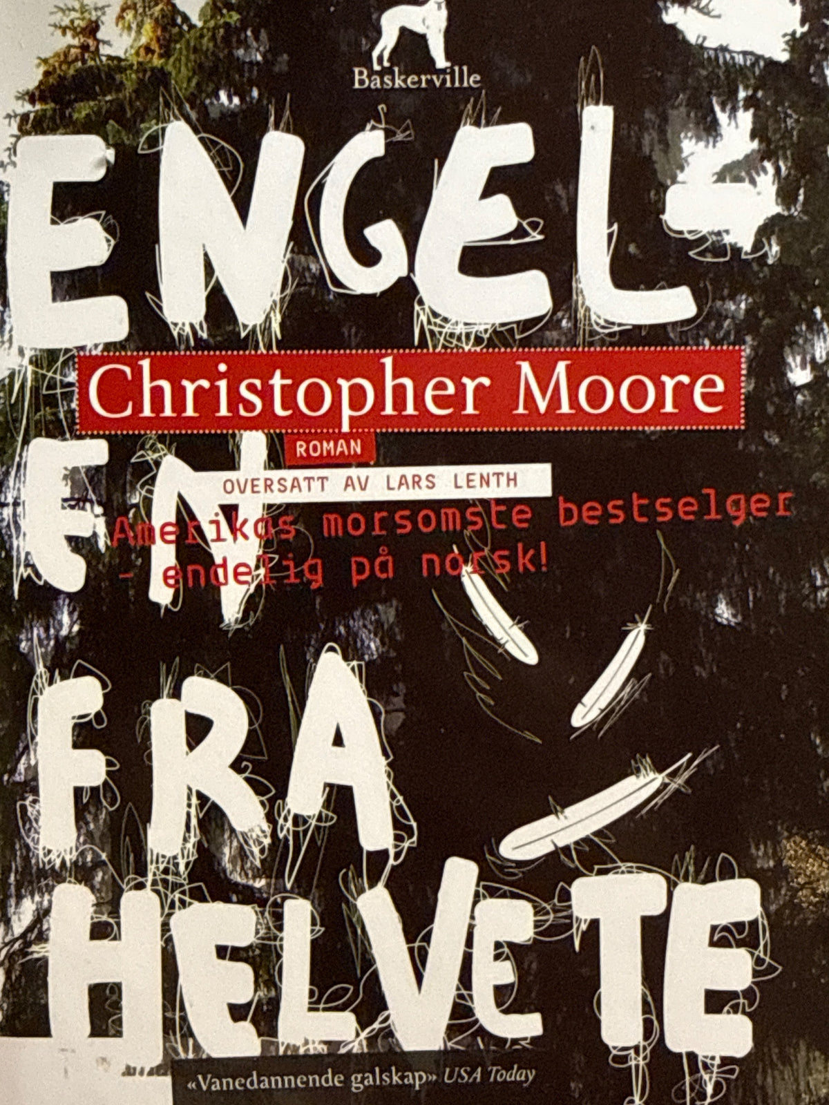 Forside av Engelen fra Helvete av Christopher Moore