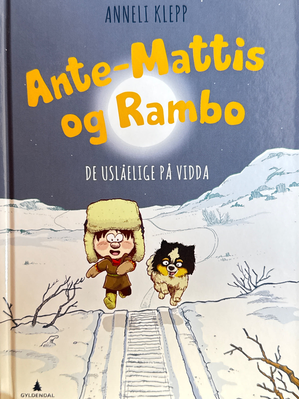 Forside av Ante-Mattis og Rambo av Annele Klepp