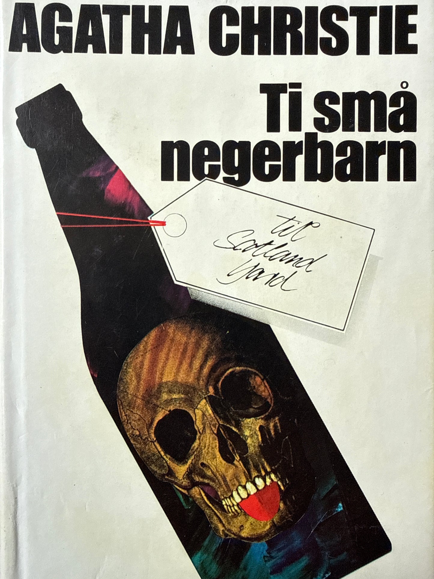 Ti små negerbarn - Innbundet