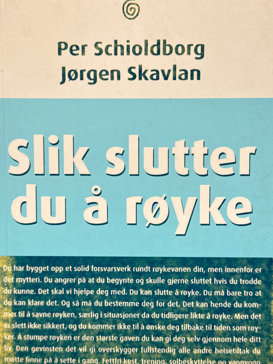 Slik slutter du å røyke - Pocket