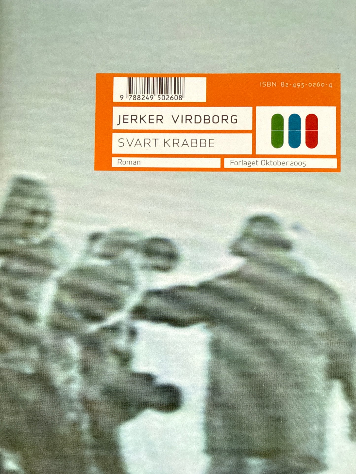 Svart krabbe - Innbundet