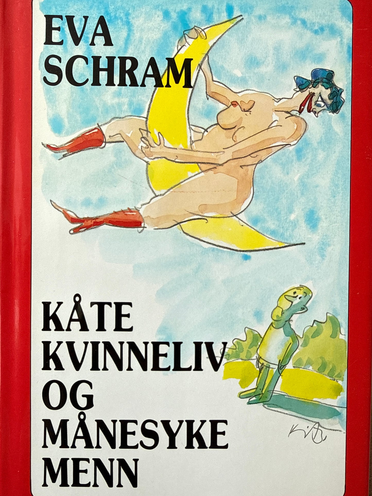 Kåte kvinneliv og månesyke menn - Innbundet