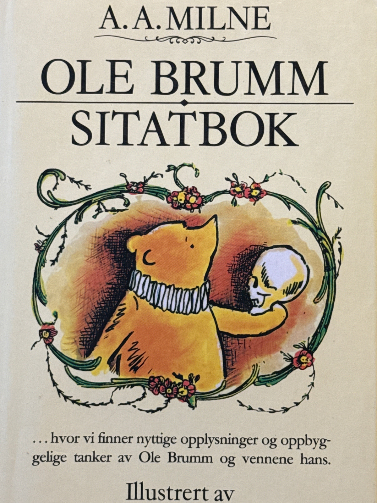 Ole Brumm sitatbok - Innbundet