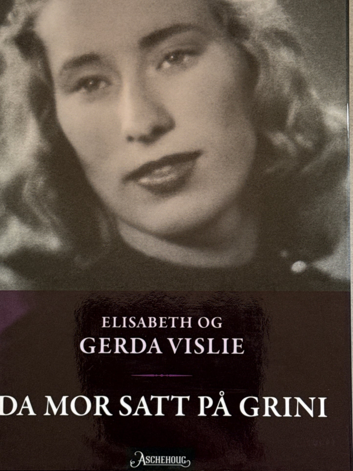 Da mor satt på Grini - Innbundet