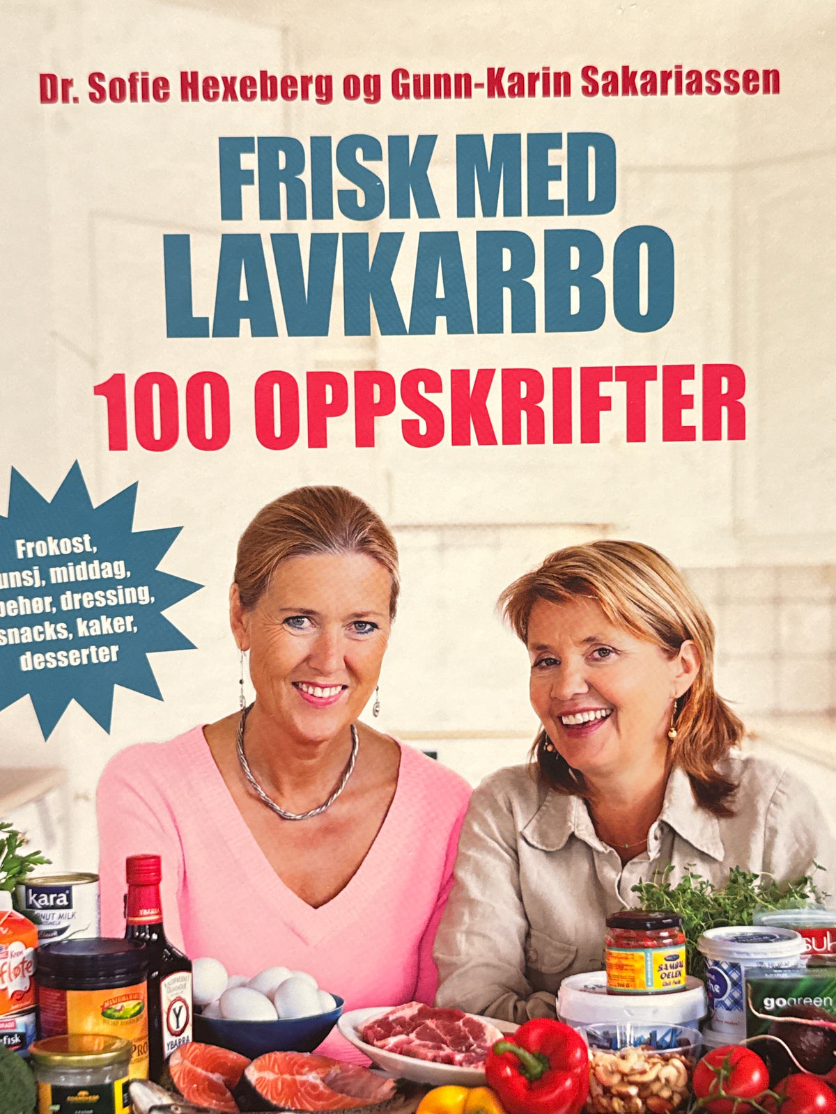 Frisk med lavkarbo - Innbundet