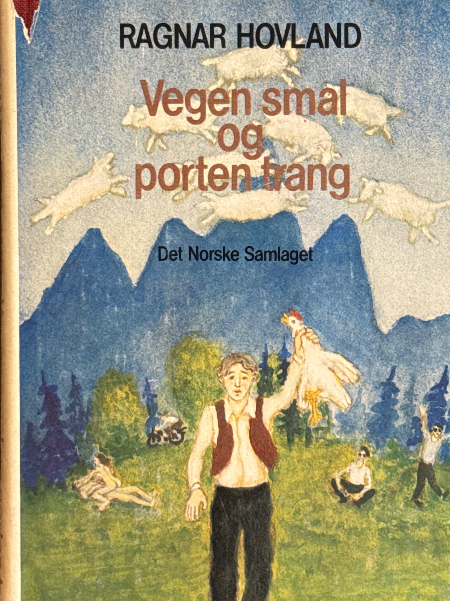 Vegen smal og porten trang - Innbundet