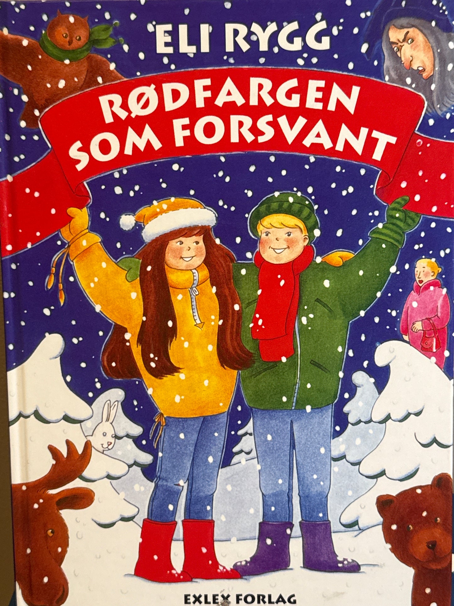 Rødfargen som forsvant - Innbundet