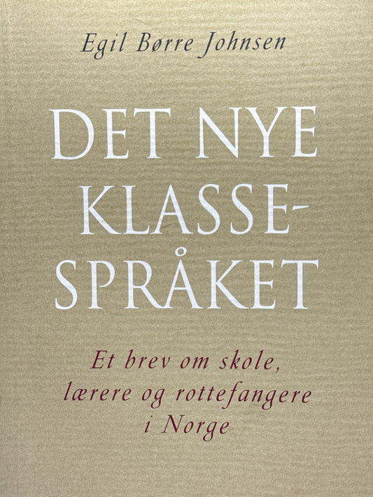 Det nye klassespråket - Pocket