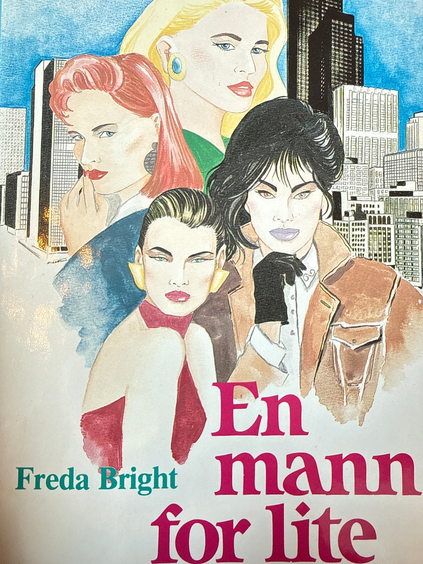 En mann for lite  - Innbundet