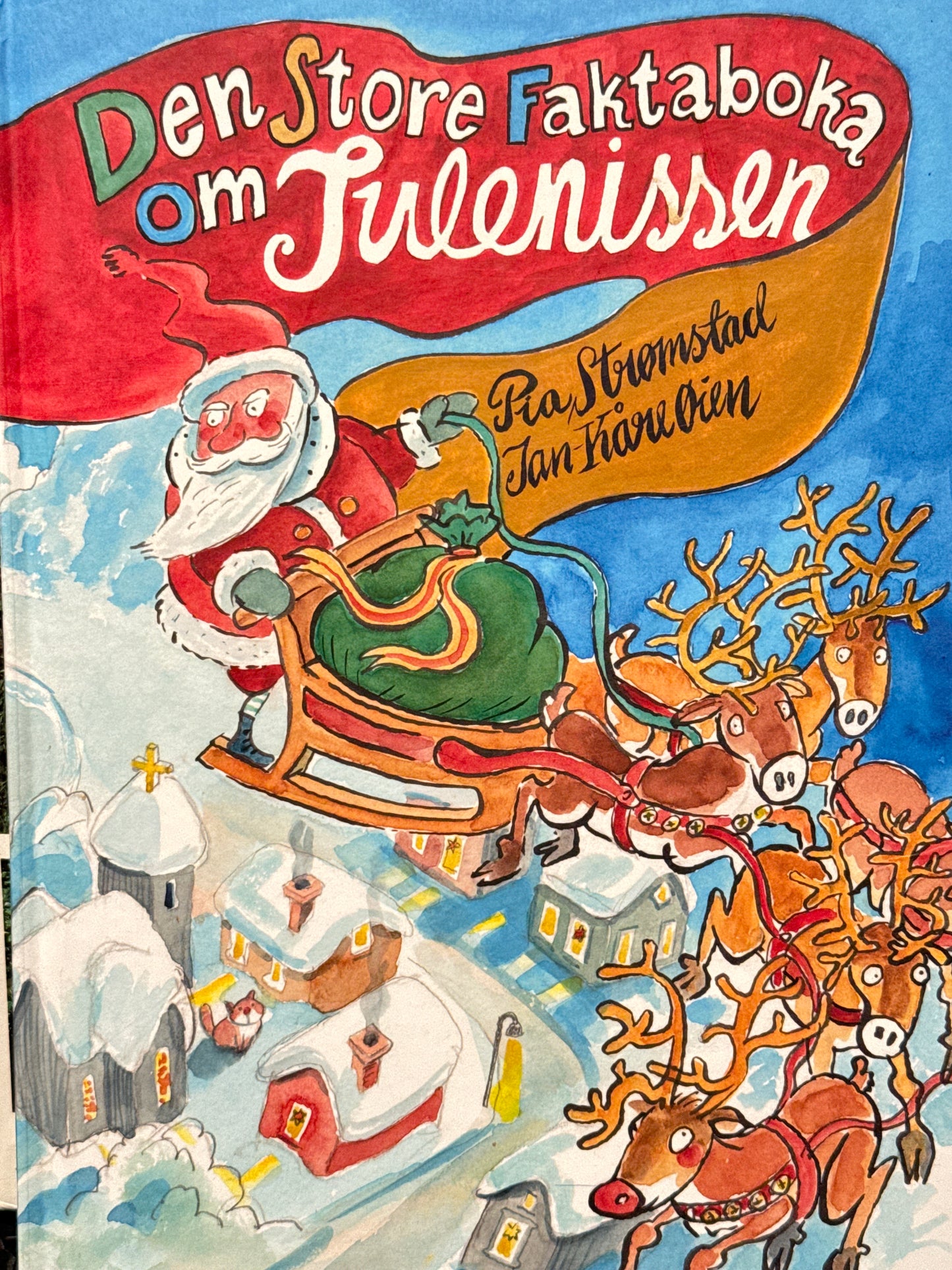 Den store faktaboka om julenissen - Innbundet