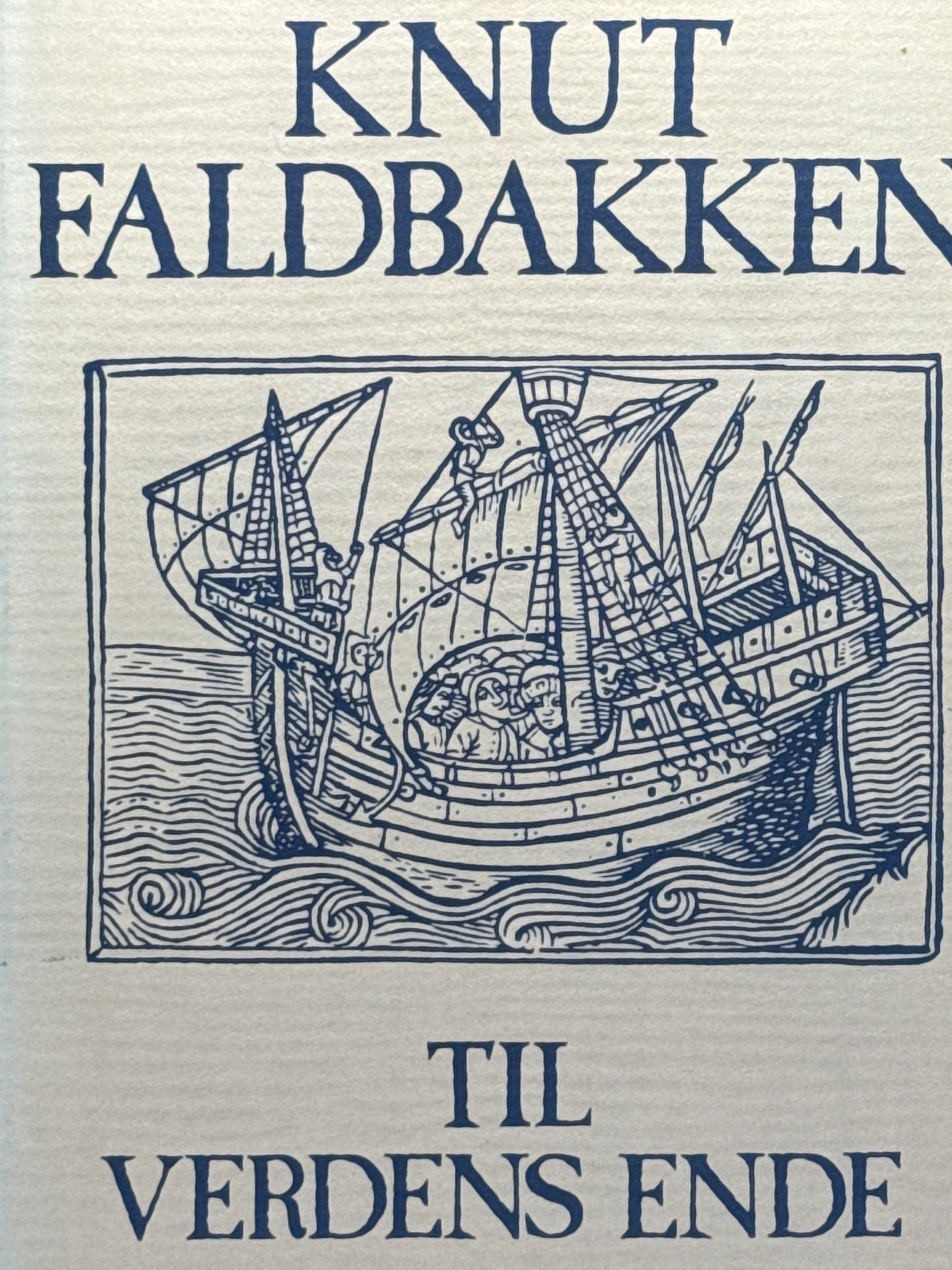 Til verdens ende - Innbundet