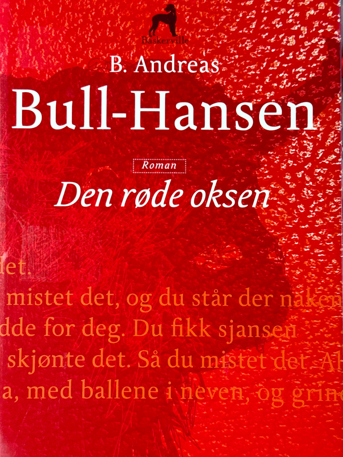 Den røde oksen - Innbundet