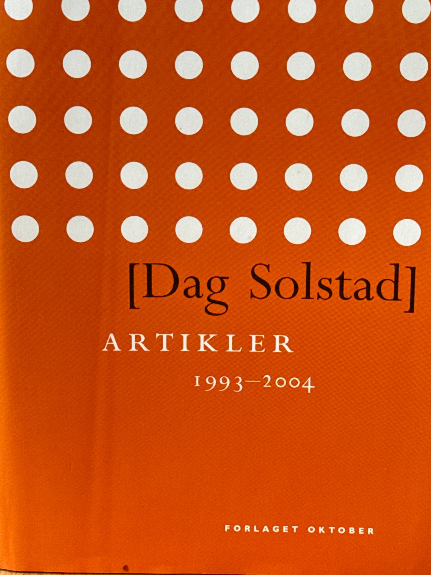 Artikler 1993-2004 - Innbundet
