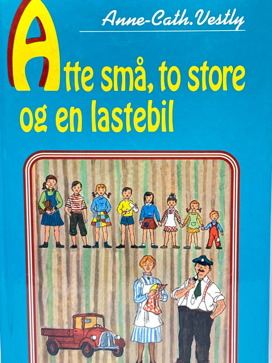 Åtte små, to store og en lastebil - Innbundet