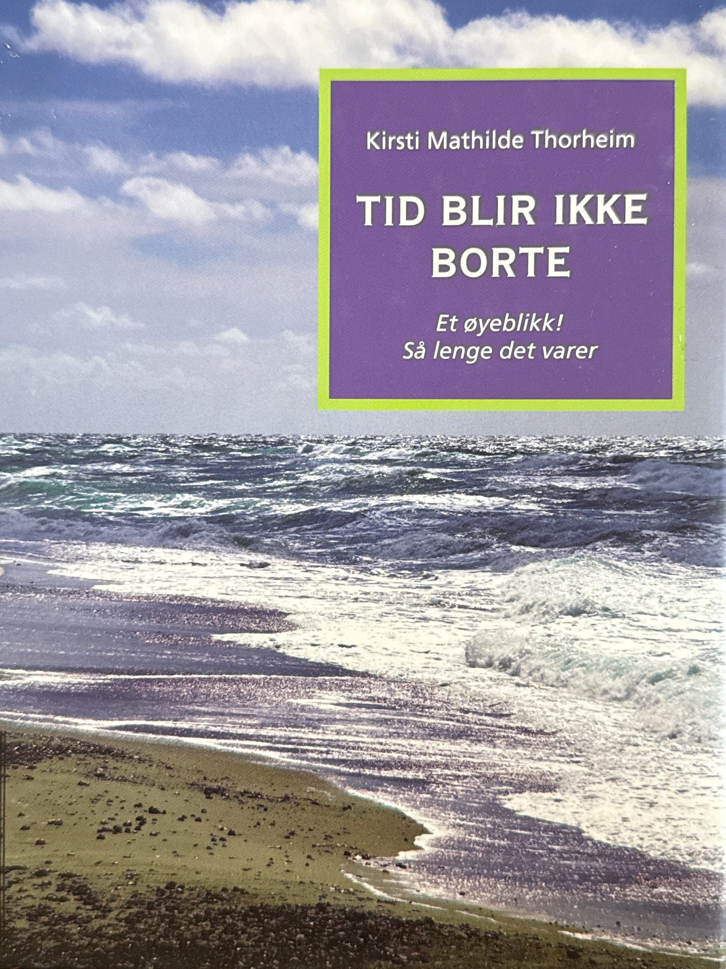 Tid blir ikke borte - Innbundet