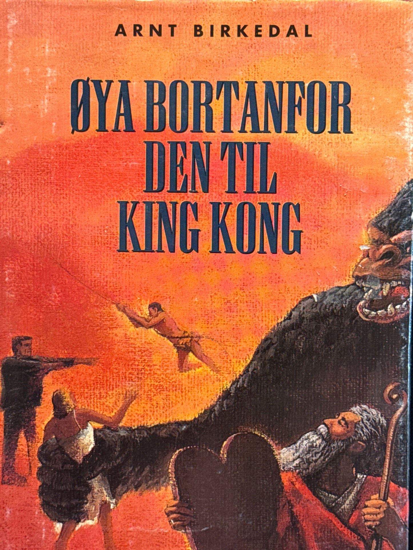 Øya bortanfor den til King Kong - Innbundet