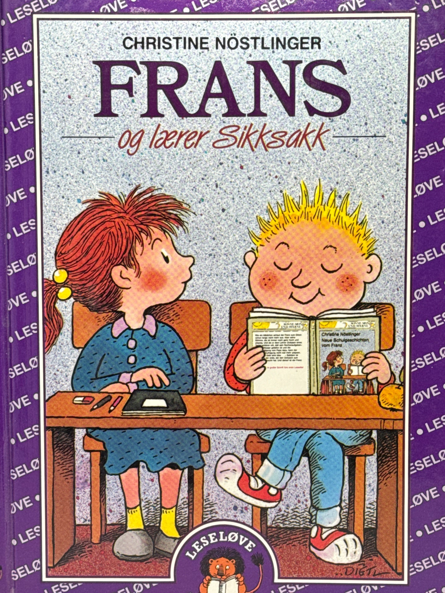 Frans og laerer Sikksakk - Innbundet