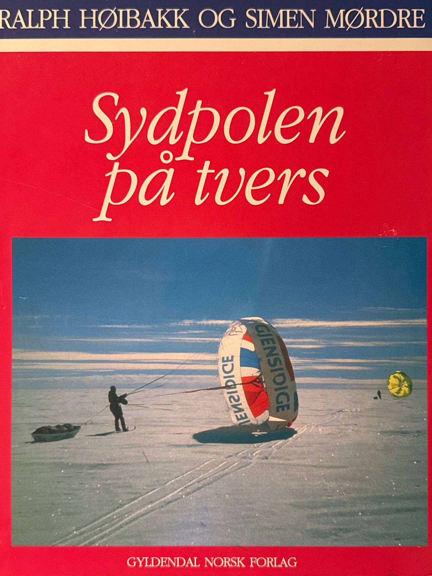 Sydpolen på tvers - Innbundet