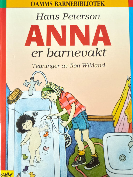 Anna er barnevakt - Innbundet