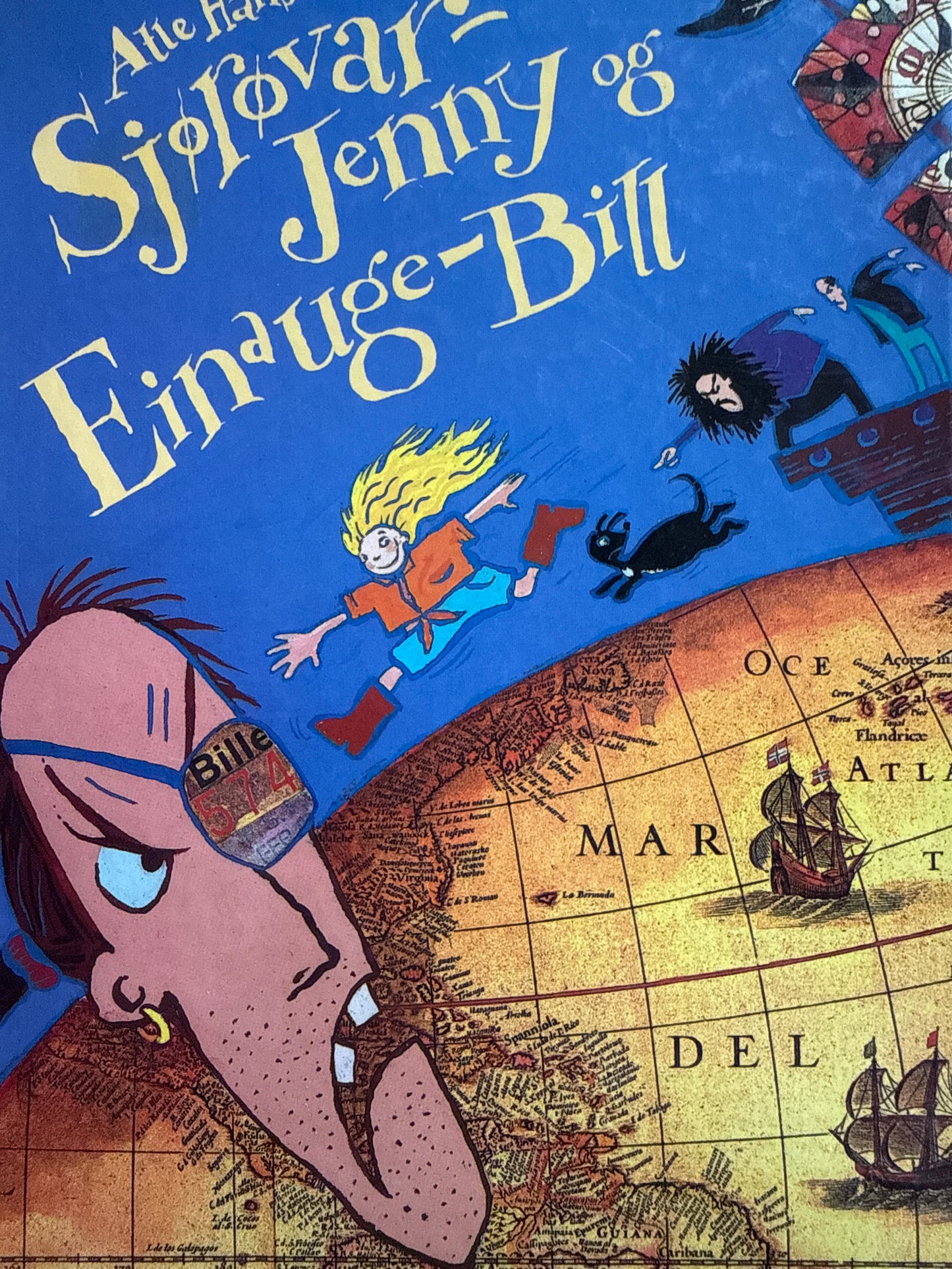 Sjørøvar-Jenny og Einauge-Bill - Innbundet