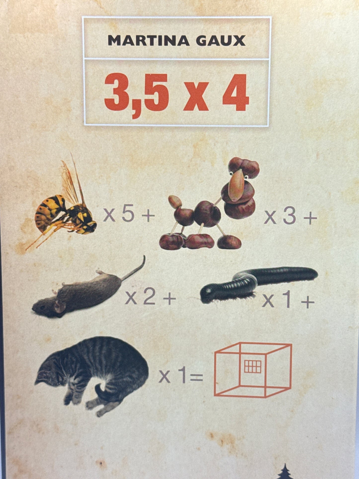 3,5 x 4 - Innbundet