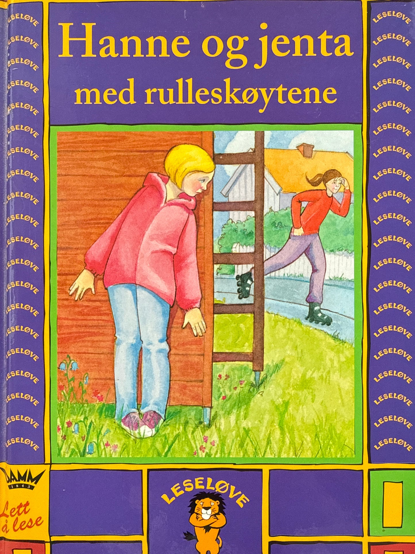 Hanne og jenta med rulleskøytene - Innbundet