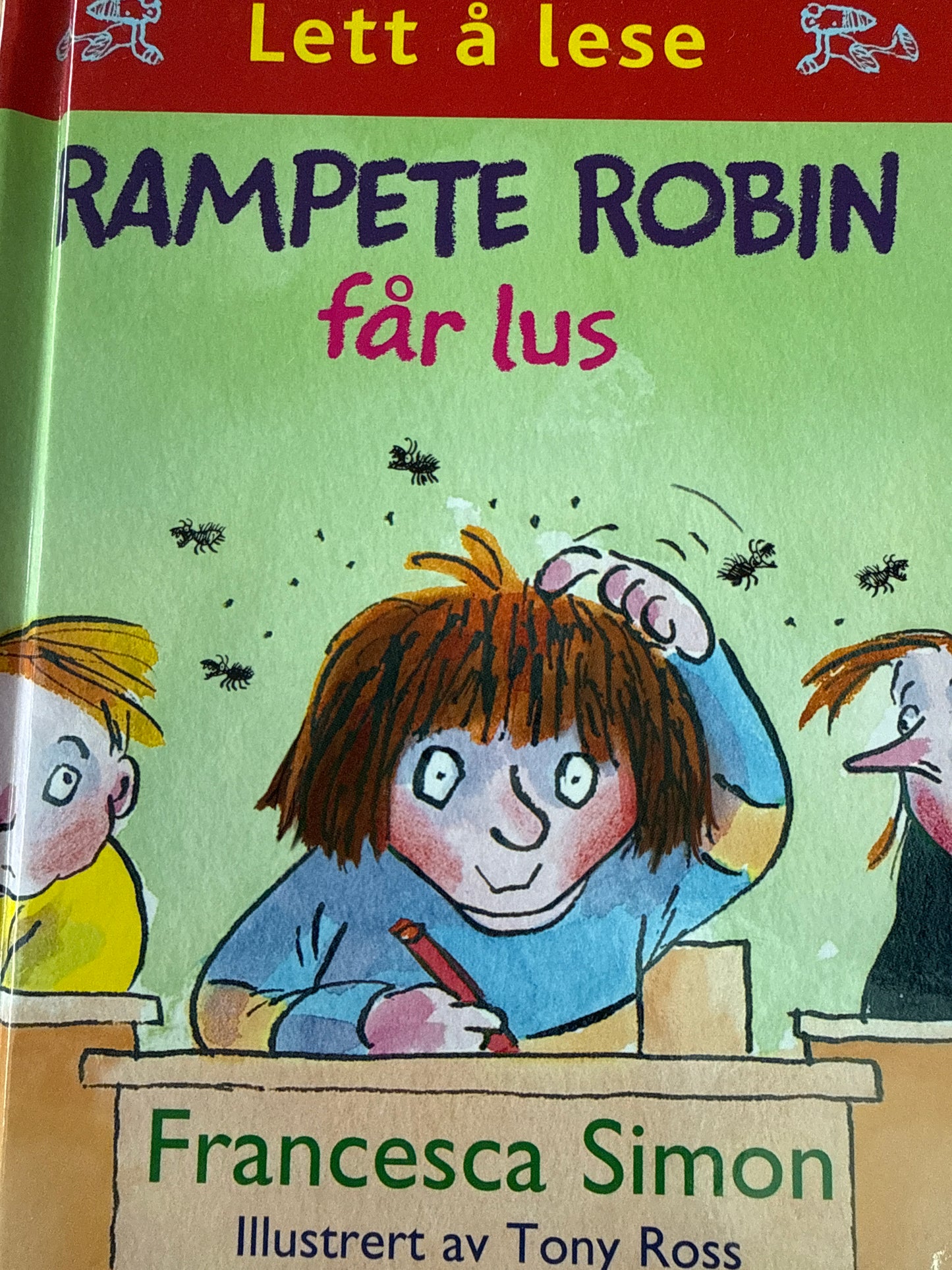 Rampete Robin får lus - Innbundet