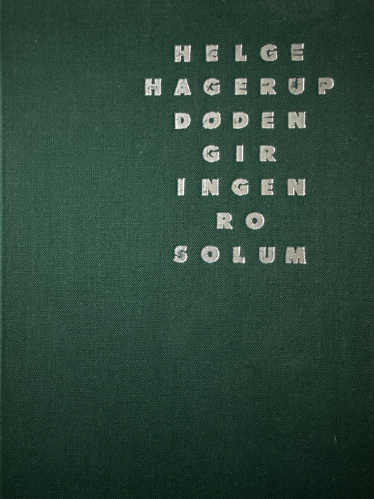 Døden gir ingen ro - Innbundet