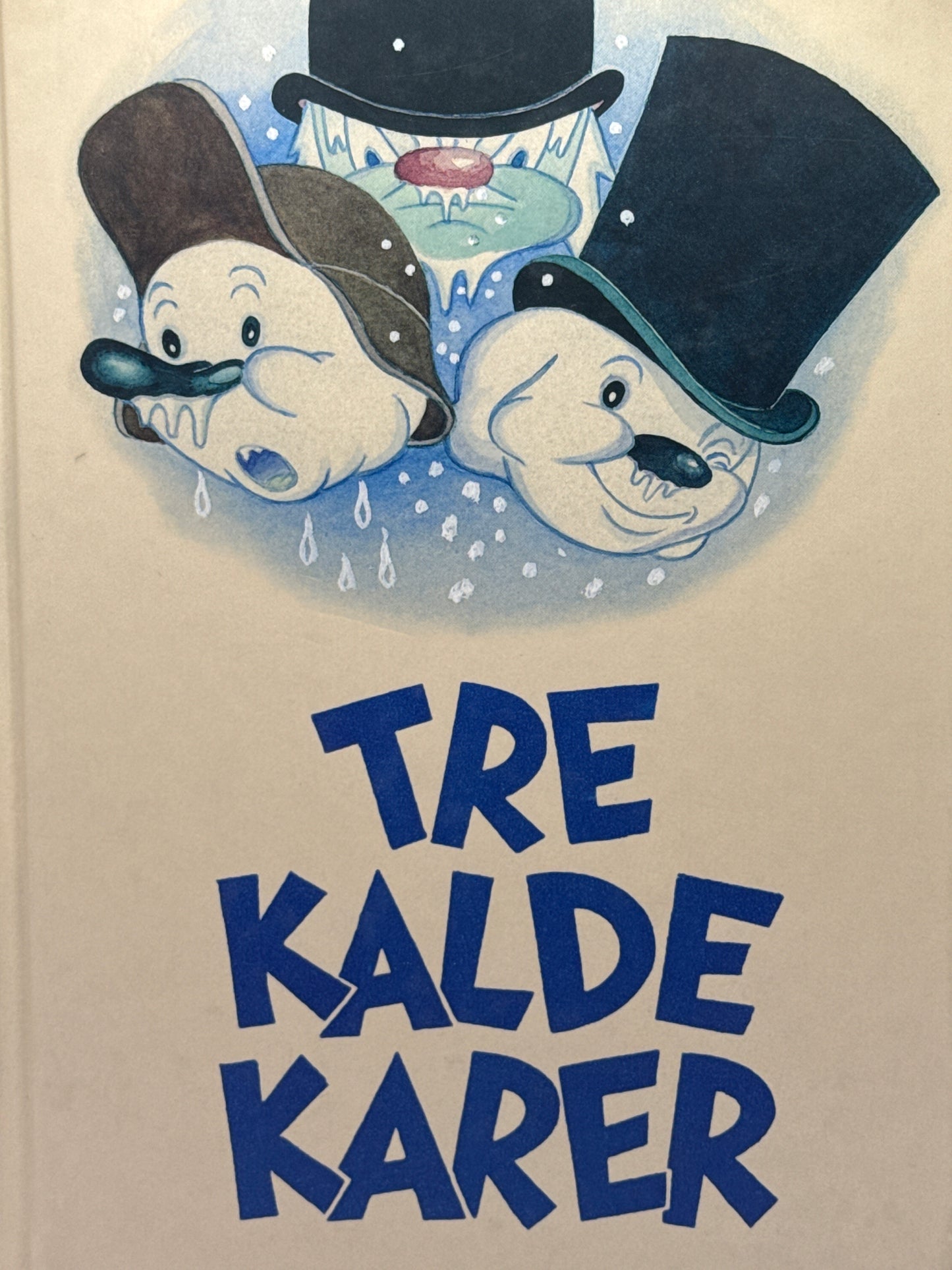 Tre kalde karer - Innbundet